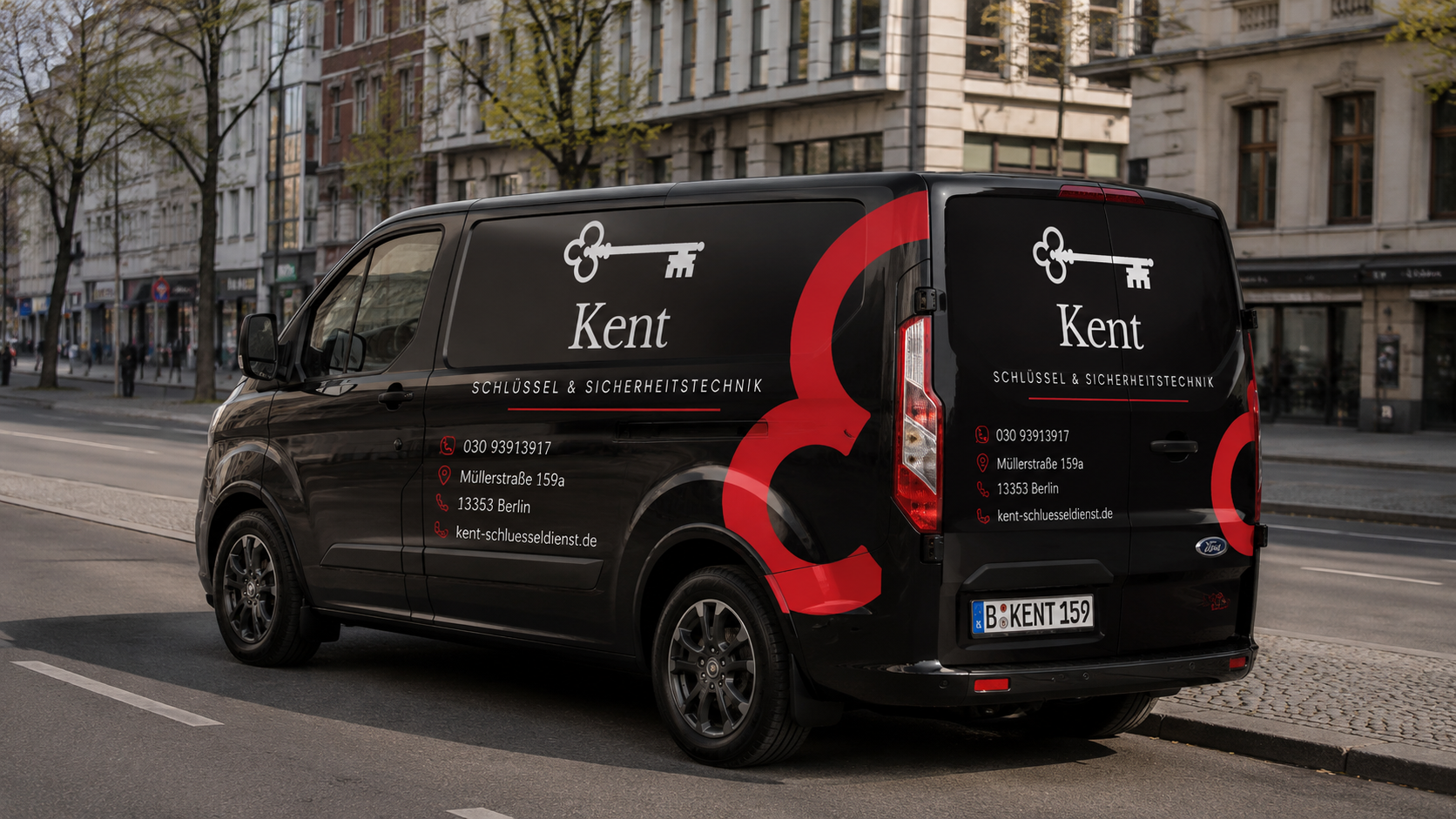 Kent Einsatzfahrzeug für Türöffnung Berlin